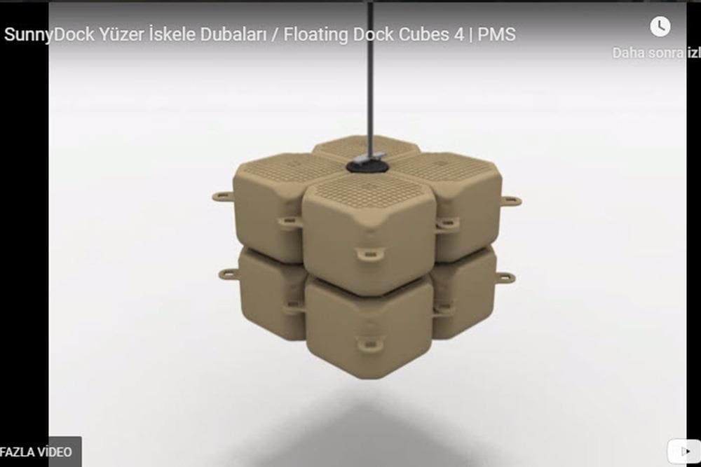 PMS SunnyDock Floating Dock Cubes 4