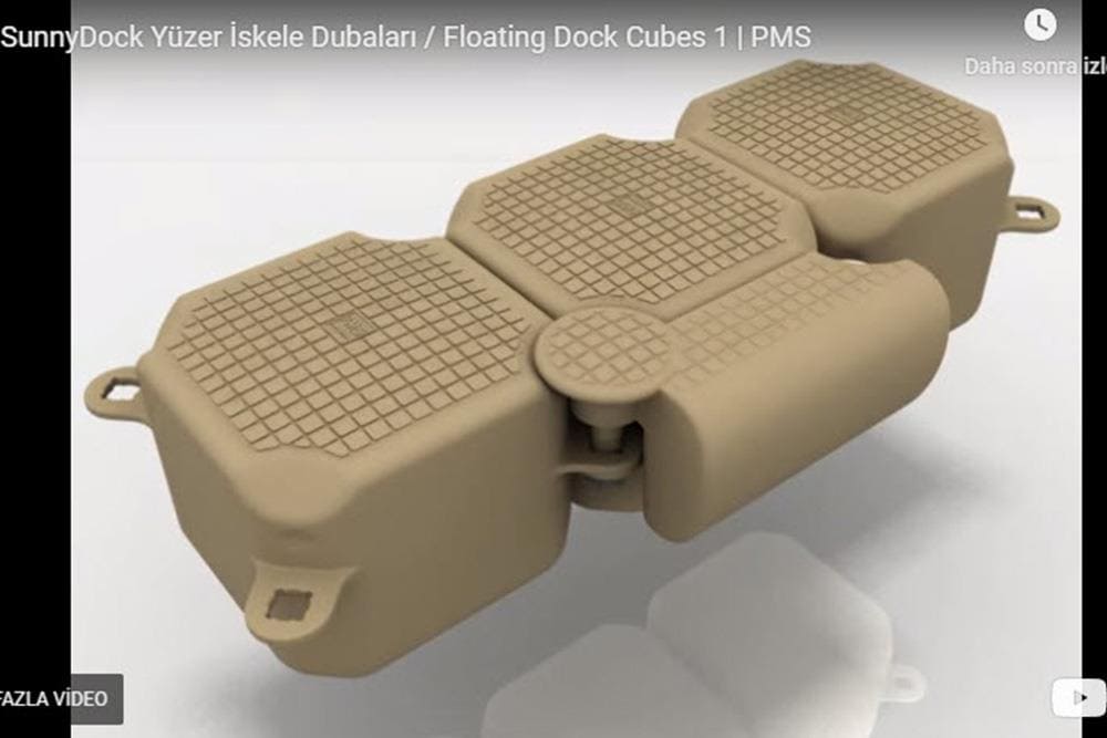 PMS SunnyDock Floating Dock Cubes 1