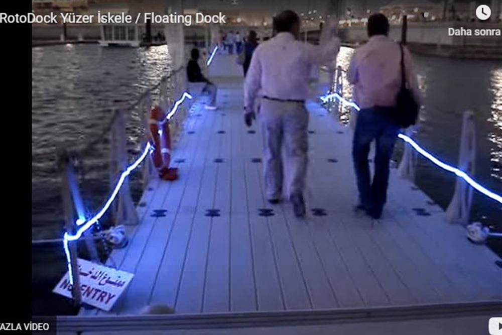 PMS RotoDock  Floating Dock