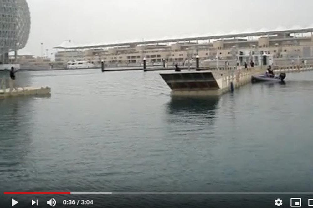 RotoDock Floating Bridge