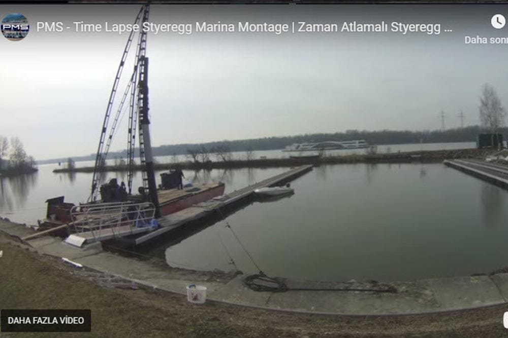 PMS - Time Lapse Styeregg Marina Montage